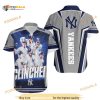 New York Yankees MLB Hawaiian Shirt, Players Clinched Beach Gift For Baseball Fans