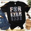 New York Yankees forever not just when we win 2023 signatures Shirt