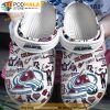 Nhl Colorado Avalanche 3D Funny Crocs Clog Shoes