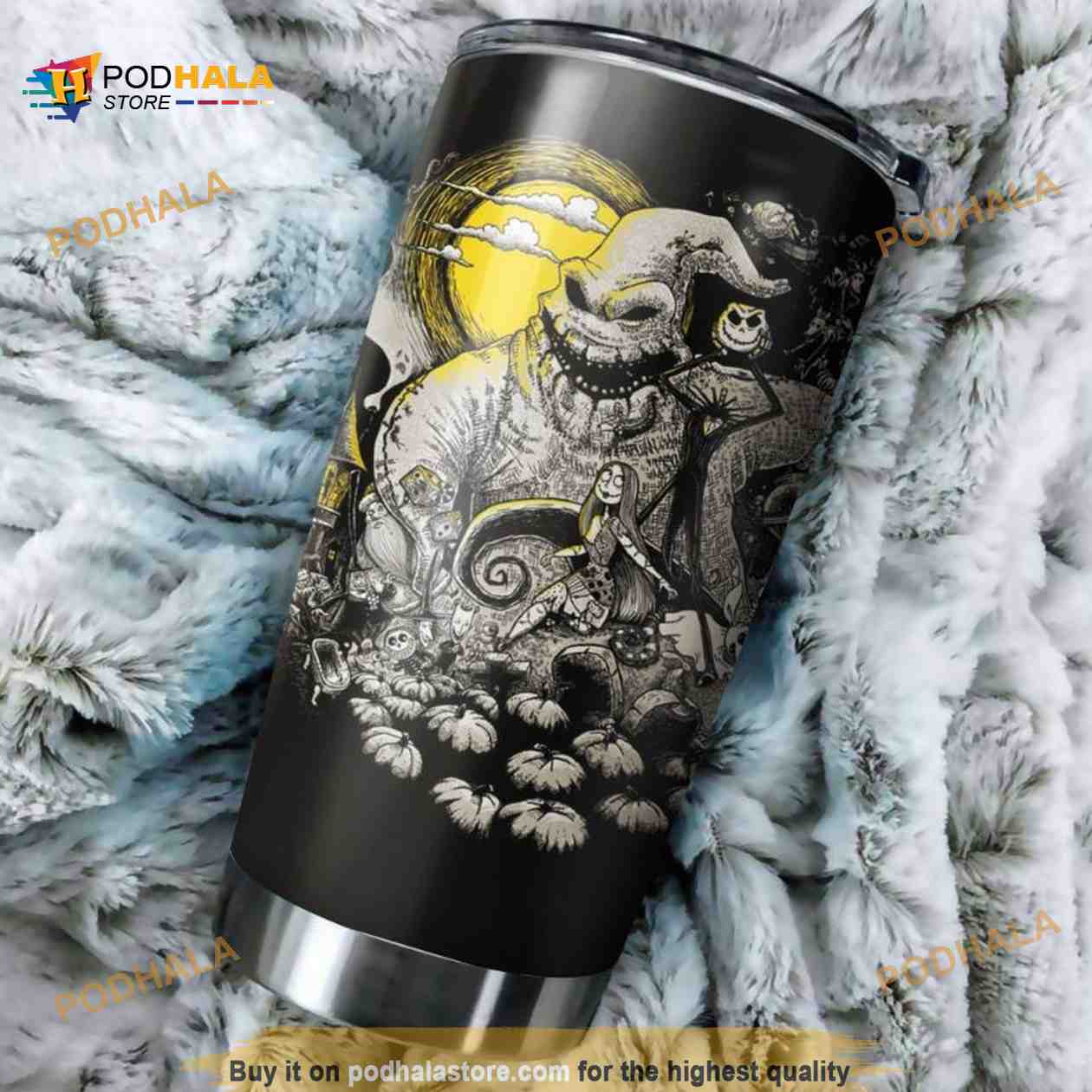Nightmare Before Christmas Gift Travel Coffee Tumbler - Bring Your Ideas,  Thoughts And Imaginations Into Reality Today