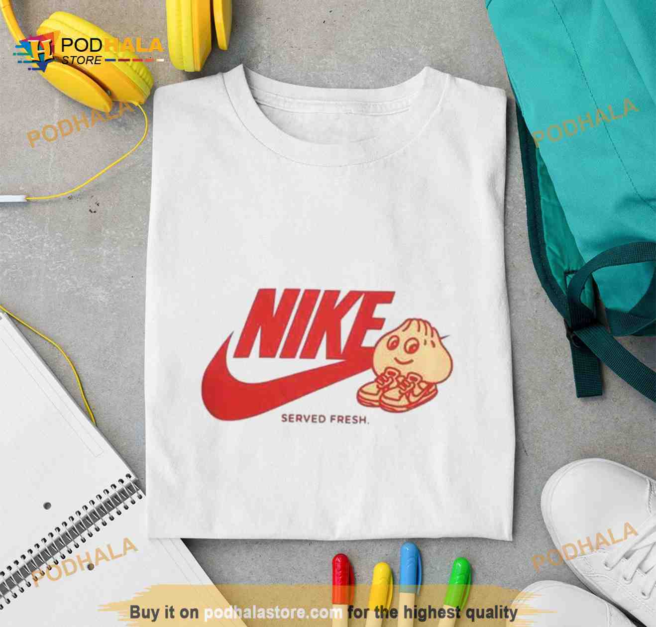 Nike Crew Neck Sole Food Served Fresh Shirt Nike Crew Neck Sole Food Served Fresh Shirt