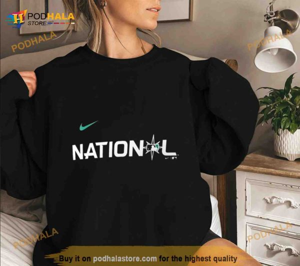 Nike National 2023 MLB All Star Game Wordmark T Shirt