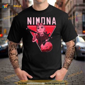 Nimona Medieval Hero Shapeshifter Retro Shirt 2
