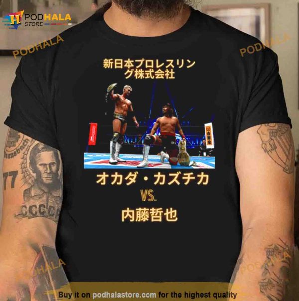 Njpw Kazuchika Okada Vs Tetsuya Naito Shirt