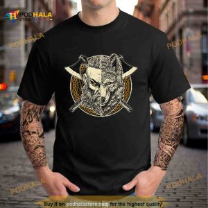 Nordic Viking Wolf Ulfhednar Norse Pagan Shirt