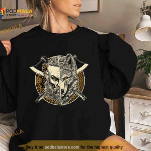 Nordic Viking Wolf Ulfhednar Norse Pagan Shirt 2