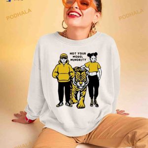 Not Your Model Minority Chunky 2 year Anniversary Cropped Shirt