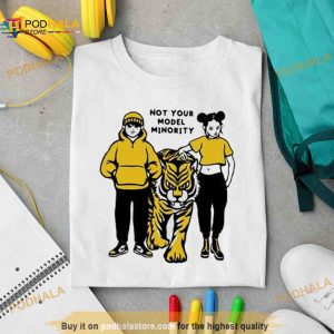 Not Your Model Minority Chunky 2 Year Anniversary Cropped Shirt 2