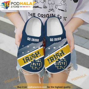 Notre Dame Fighting Irish Ncaa 3D Funny Crocs
