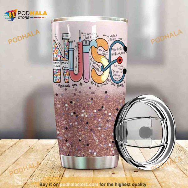 Nurse Life Stainless Steel Cup Coffee Tumbler