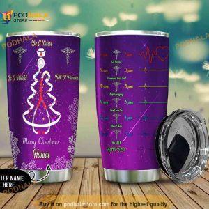 Nurse Personalized 12 Gift Travel Coffee Tumbler All Over Print