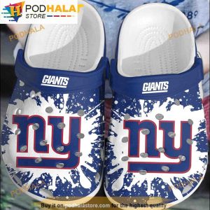 Ny Giants 3D Funny Crocs