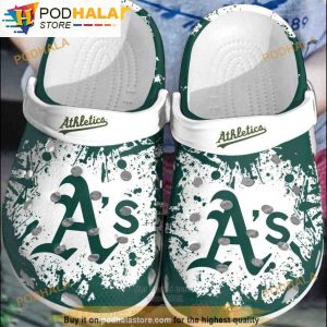 Oakland Athletics Mlb 3D Funny Crocs Clog Shoes