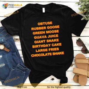 Obtuse Rubber Goose Green Moose Shirt