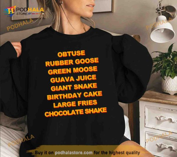 Obtuse Rubber Goose Green Moose Shirt