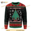 Oh Chemis Tree All Over Printed Funny Ugly Sweater