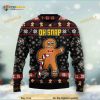 Oh Snap Gingerbread All Over Printed Funny Ugly Sweater