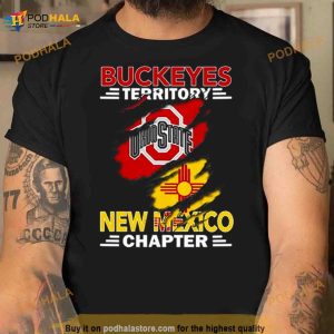 Ohio State Buckeyes Territory New Mexico Chapter Shirt 2