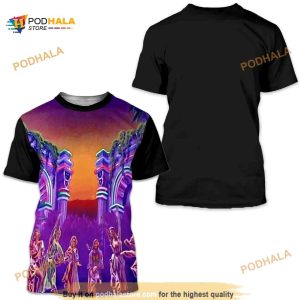 Olivia Newton John Xanadu Mural Muses 3D Shirt