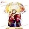 One Piece 1044 Luffy Gear 5 Anime Manga 3D Shirt
