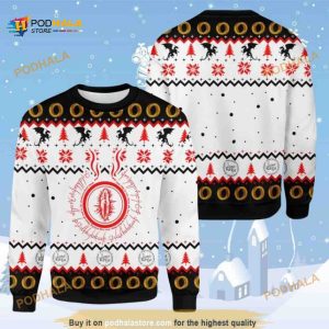 One Ring Ugly Christmas Wool Funny Ugly Sweater