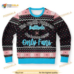 Onlyfans Princess Funny All Over Printed Funny Ugly Sweater