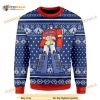 Optimus Prime All Over Printed Funny Ugly Sweater