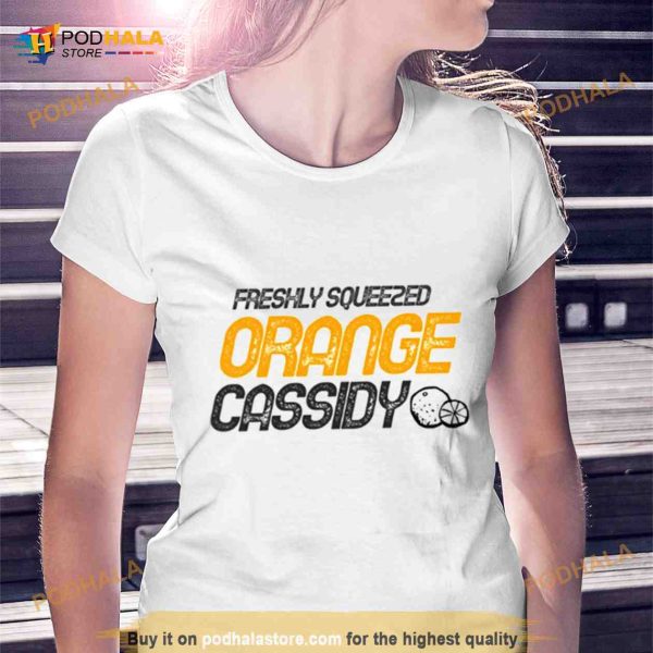 Orange Cassidy Design Aew Shirt