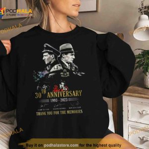 Original 30th Anniversary 1993 2023 Schindler’s List Thank You For The Memories signatures Shirt