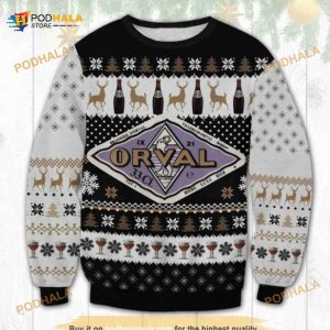 Orval Beer Xmas Funny Ugly Sweater
