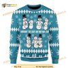 Ought To Say No No No Sir All Over Printed Funny Ugly Sweater