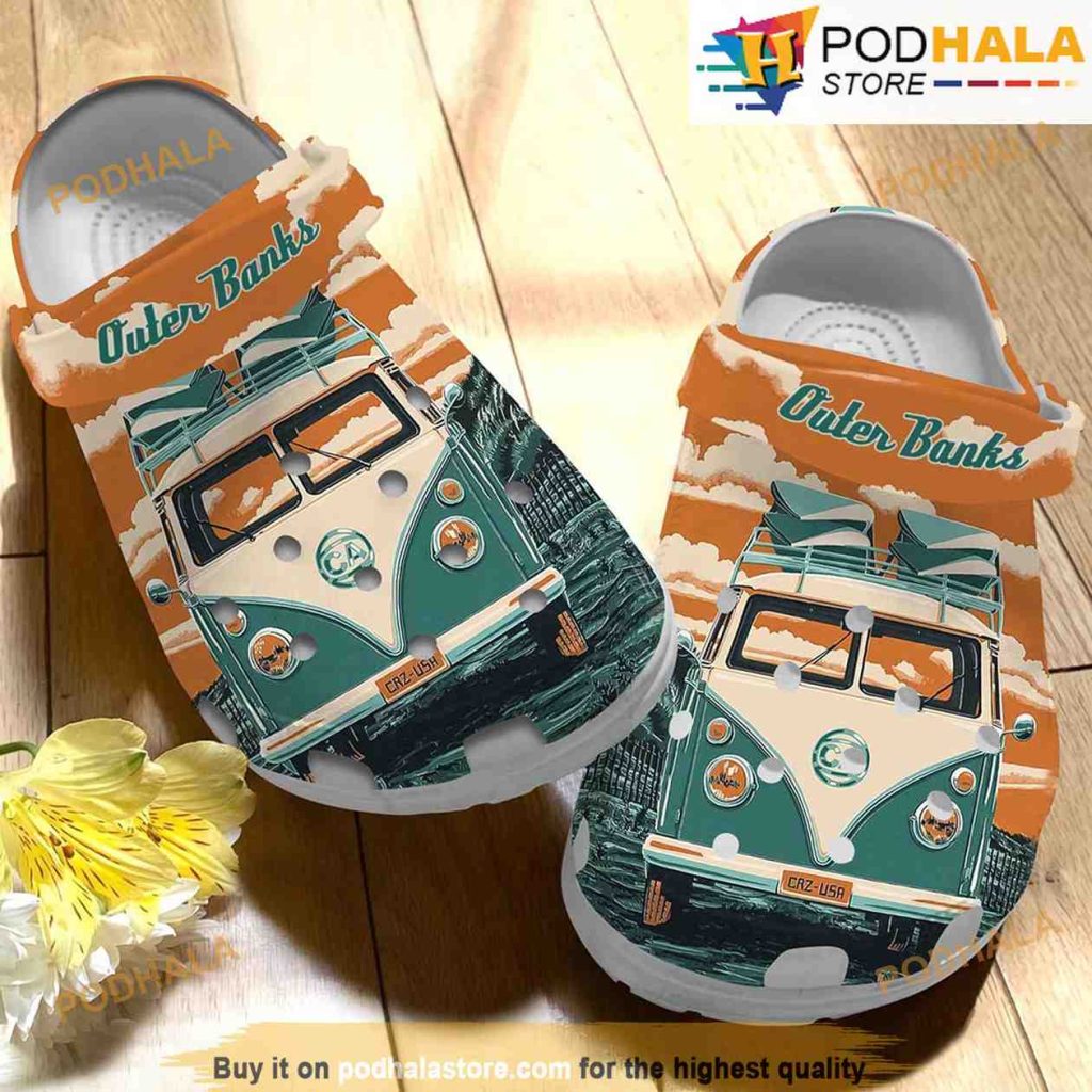 Outer Banks Vw Croc ,gift For Camper Van Bring Your Ideas, Thoughts