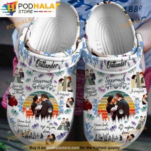 Outlander Movie 3D Funny Crocs Clogs