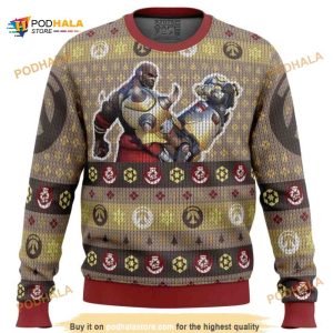 Overwatch Doomfist All Over Printed Funny Ugly Sweater
