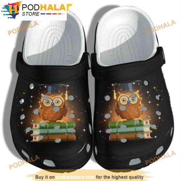 Owl Book 3D Funny Crocs