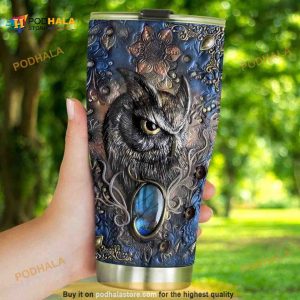 Owl Gift Travel Coffee Tumbler All Over Print 3D