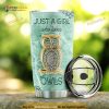 Owl Jewelry Style Stainless Steel Cup Coffee Tumbler
