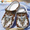 Owl Native American Gifts 3D Funny Crocs Clog Shoes