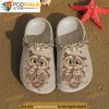 Owl Vintage 3D Funny Crocs