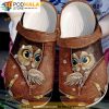 Owl Zipper 3D Funny Crocs