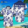 Pabst Blue Ribbon Hawaiian Shirt, Tropical Flower Pattern Beach Lovers Gift Aloha Shirt