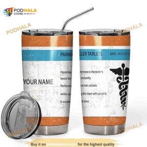 Painkiller In Playerunknown Battlegrounds Custom Name Coffee Tumbler