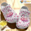 Painting Band Flamingo 3D Funny Crocs