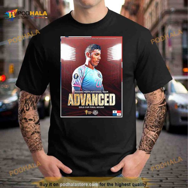 Panama Men’s National Team Advanced Gold Cup Final Bound 2023 CONCACAF T Shirt