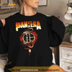 Pantera Snake Skeleton T Shirt 2
