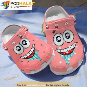 Patrick Star Pink Spongebob 3D Funny Crocs