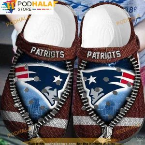 Patriots 3D Funny Crocs