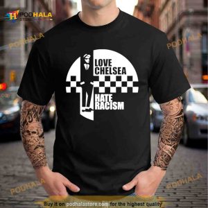 Paul Canoville Foundation Love Chelsea Hate Racism Shirt
