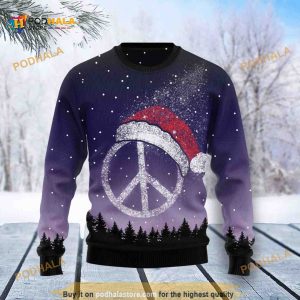 Peace Hippie All Over Printed 3D Funny Ugly Sweater