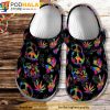 Peace Hippie Weed 3D Funny Crocs Clog Shoes